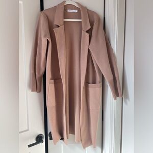 Long sweater coat
